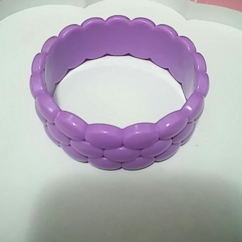 Purple bracelet